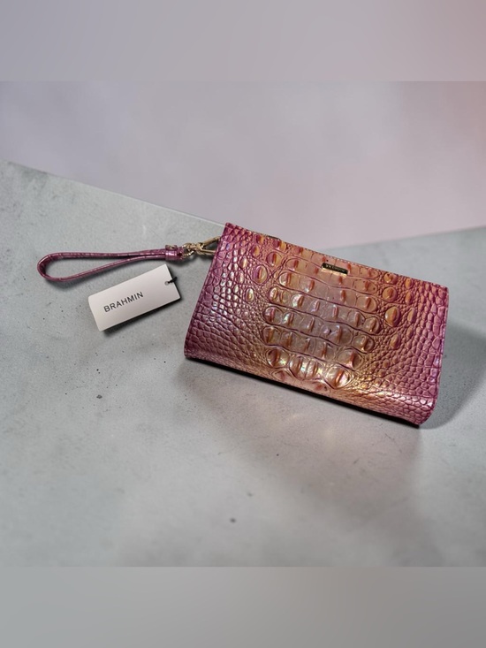 Brahmin Handbags - Brahmin Daisy Leather Wristlet NWT